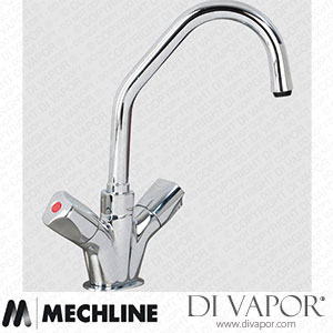 Mechline AquaTechnix TX-B-206D Dome Head Tap Tap TX-B-20 Base with 150mm Swivel Spout Spare Parts