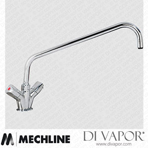 Mechline AquaTechnix TX-B-216D Dome Head Tap Tap TX-B-20 Base with 400mm Swivel Spout Spare Parts