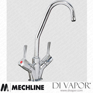 Mechline AquaTechnix TX-B-2SG6L Lever Operated Tap TX-B-20 Base with 150mm Swivel Gooseneck Spout Spare Parts