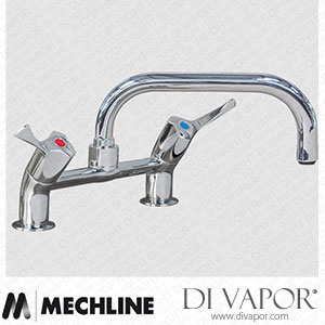 Mechline AquaTechnix TX-B-308LF Lever Operated Tap TX-B-30 Base with 200mm Low Profile Swivel Spout Spare Parts