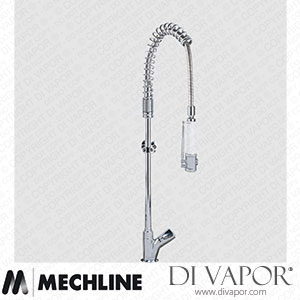 Mechline AquaTechnix TX-PR-10D-SH-BF0 Pre-Rinse Spray Tap Dome Head Operated TX-PR-10D Base Spare Parts