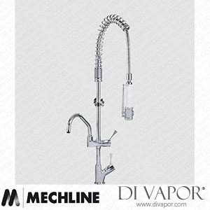 Mechline AquaTechnix TX-PR-10L-SH-BF1 Pre-Rinse Spray Tap Lever Operated TX-PR-10L Base Spare Parts