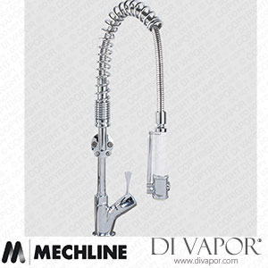 Mechline AquaTechnix TX-PR-10L-SS-BF0 Pre-Rinse Spray Tap Lever Operated TX-PR-10L Base Spare Parts