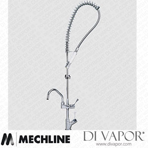 Mechline AquaTechnix TX-PR-10L-ST-BF1 Pre-Rinse Spray Tap Lever Operated TX-PR-10L Base Spare Parts