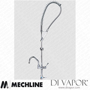 Mechline AquaTechnix TX-PR-15L-ST-BF1 Pre-Rinse Spray Lever Operated Tap TX-PR-15L Base Spare Parts