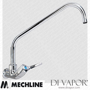 Mechline AquaTechnix TX-W-1512L Lever Operated Tap TX-W-15 Base with 300mm Swivel Spout Spare Parts