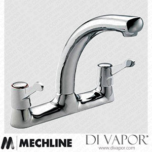 Mechline Performa WR-500ML3 1/-2Inch Deck Mixer with 3-Inch Levers and Swivel Spout Spare Parts