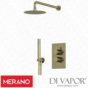 Merano ME70859363 Modern Mixer Shower Thermostatic Spare Parts