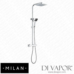 Milan MIL002LED Modern LED Thermostatic Shower Chrome Spare Parts