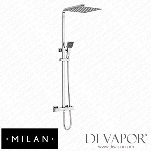 Milan MIL03H Modern Square Thermostatic Shower Spare Parts