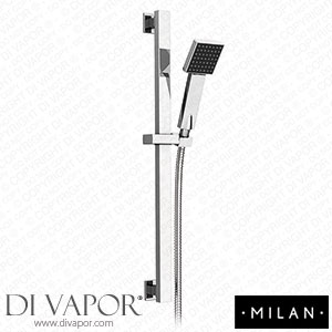 Milan Square Slide Rail Kit - Chrome - MILSK1 Spare Parts