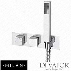 Milan MILSVH Square Wall Mounted Thermostatic Shower Valve Spare Parts