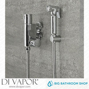 Big Bathroom Shop MLBDS001C Milano Mirage - Modern Thermostatic Douche Kit - Chrome Spare Parts