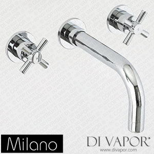 Milano MLBT0037C Select Modern Basin Mixer Tap Chrome Spare Parts