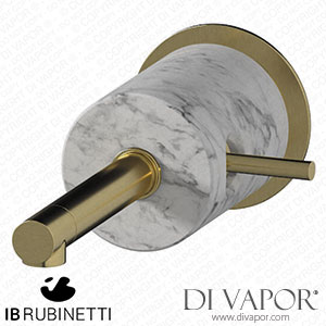 IB Rubinetti MM209IS_1 Marmo + Marmo L Monohole Wall Mounted Washbasin Mixer - White Marble Spare Parts