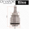 Mondella Milano Hot Tap Cartridge with Collar