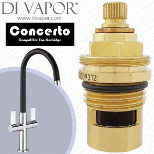 Mondella Concerto Sleek Black Cold Tap Compatible Spare