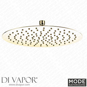 Mode Brushed Brass Ultra Slim Round Shower Head 250Mm - MODE07 Spare Parts