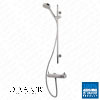 Moretti Acqua Shower Mixer Bar Chrome