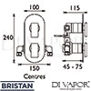 Bristan MPIV2-SHCDIV-CR Spare Parts Diagram