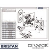 Bristan MPIV2 SHCDIV CS Spare Tech Diagram