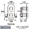 Bristan MPIV2-SHCDIV-SS Spare Parts Diagram