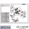 Bristan MPIV2 SHCDIV SS Spare Tech Diagram