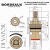 Michel Roux Bordeaux Hot Tap Cartridge Diagram