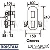 Bristan MSAI-SHCDIV-SS Spare Parts Diagram