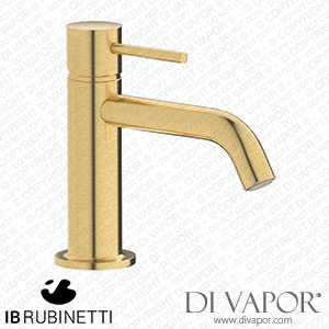 IB Rubinetti MT201OS Milanotorino Mini Monohole Washbasin Mixer Complete with Drain Spare Parts