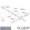 Bristan MT753CP Spare Diagram