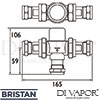 Bristan MT753CP Spare Parts Diagram