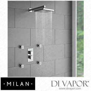 Milan MVDPK1 Concealed Thermostatic Valve with Diverter Spare Parts