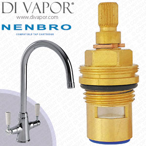 BLUCI NENBRO Twin Lever Kitchen Mixer Tap Cold Tap Cartridge