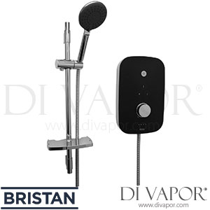 Bristan NOC85 BC Noctis Electric Shower 8.5kW - Black and Chrome - Spare Parts