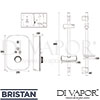 Bristan NOC95-BC Spare Parts Diagram