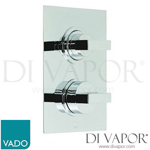 VADO NOT-148C-3/4-C/P Notion 1 Outlet 2 Handle Concealed Thermostatic Shower Valve Spare Parts