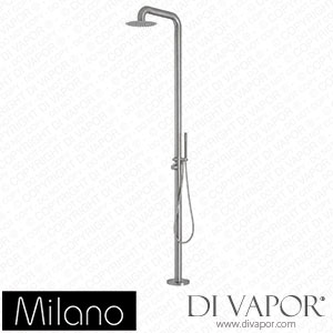 Milano ODSPBN3PC Sevilla Brushed Steel Outdoor Shower (2 Outlet) Spare Parts