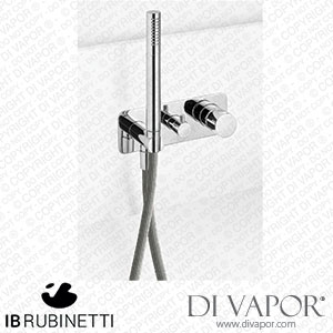 IB Rubinetti OO250CC Only One Wall Mounted Bath Filler Complete with Shower Kit Spare Parts