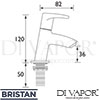 Bristan OR 1 2 E4 C GEN1 Spare Diagram