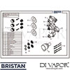 Bristan ORB SHC3DIV C Spare Tech Diagram