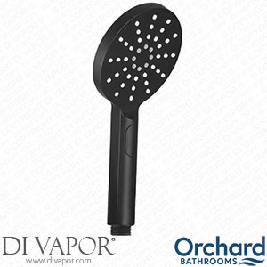 Orchard Matt Black Select Technology Round Hand Shower - ORCH19 Spare Parts