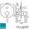 VADO orI 147A CP Spare Parts Diagram