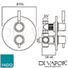 VADO orI 148C 34 CP Spare Parts Diagram