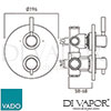 VADO orI 148C2 CP Spare Parts Diagram