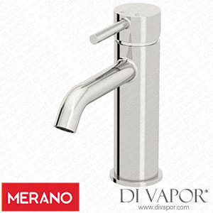 Merano ORTANABASINTAPCHR Modern Mono Basin Sink Mixer Tap Chrome Spare Parts