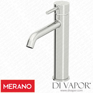 Merano ORTANATBASINTAPCHR Modern Mono High Rise Tall Basin Sink Mixer Tap Spare Parts