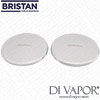 Bristan P01-B-H Indices Cap Pair Bristan etched