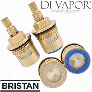 Bristan P1853018 3/4 Valve - Pair for Vantage 3/4 BF and BSM Chrome