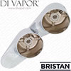 Pair of Handles for JU BSM Chrome KE Bristan